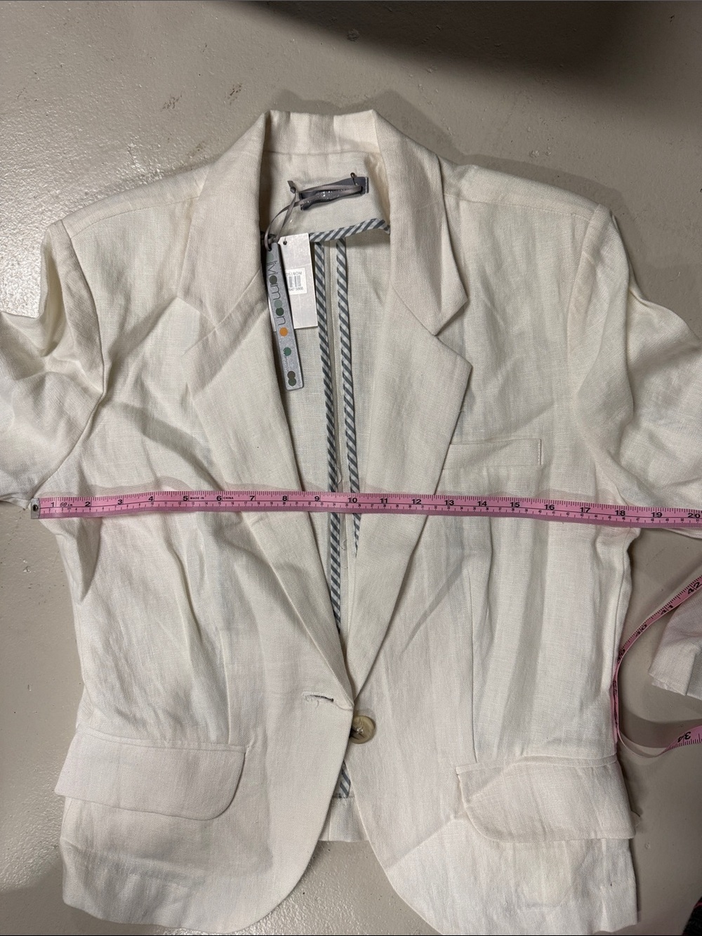 Linen blazer - Picture 3 of 6